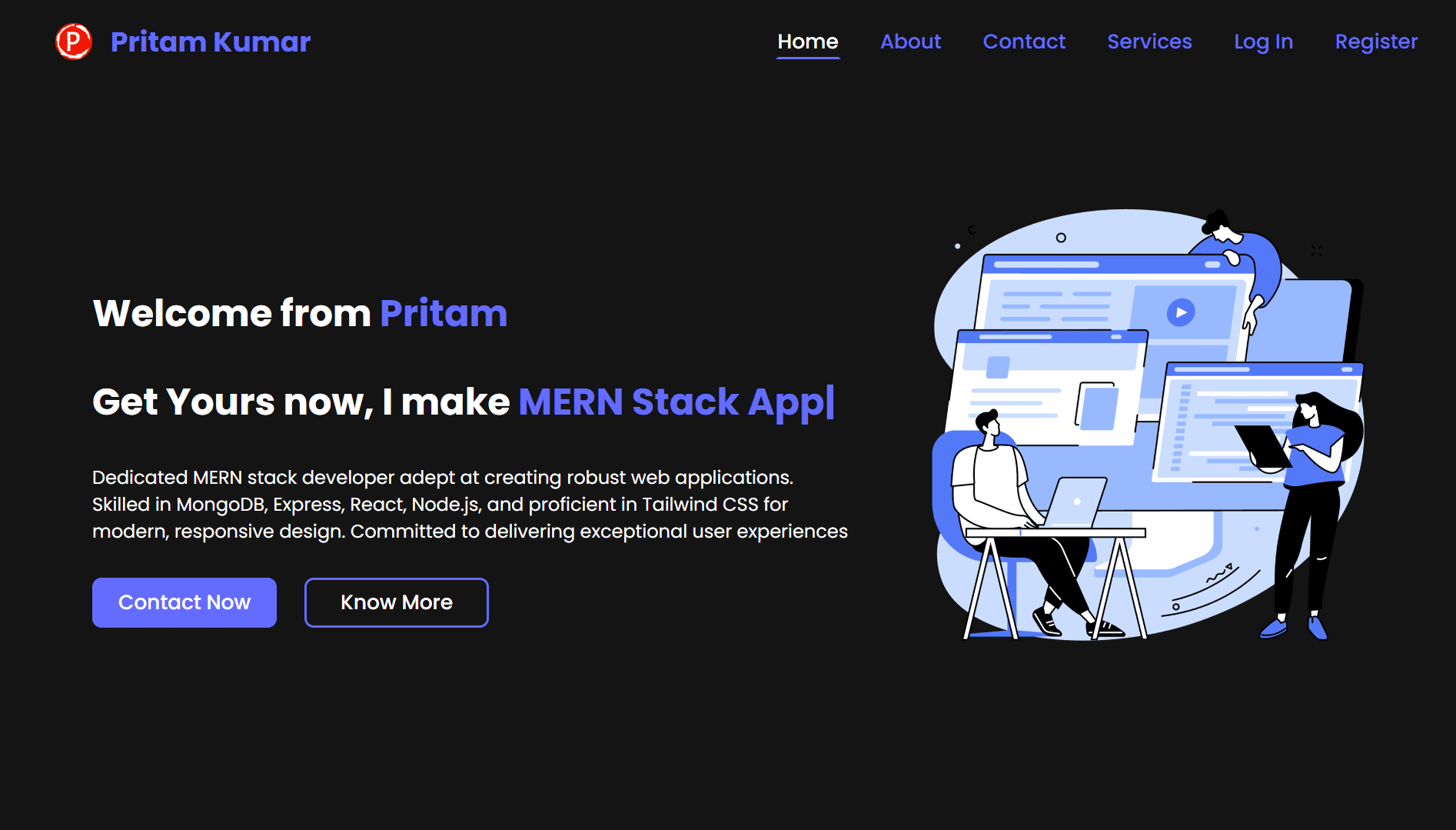 MERN portfolio